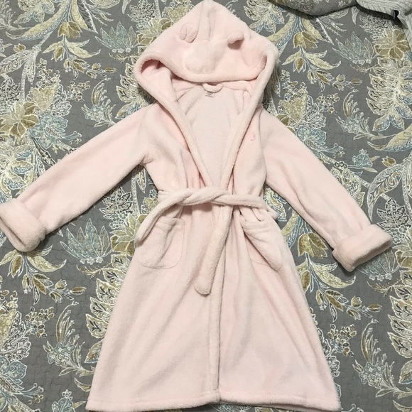 Baby Gap , baby or toddler girl soft teddy robe - Picture 10 of 11